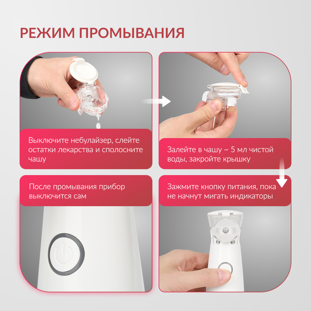 Mesh-небулайзер медицинский Армед M102 