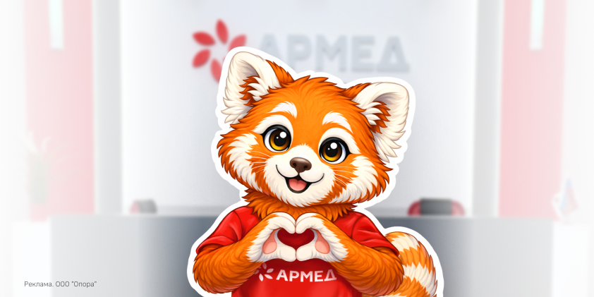 Знакомьтесь — АрмедоПанда! Наш маскот с огромной душой 